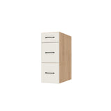 12" Wide Drawer Cabinet - (Ply Wood Boxes - Flat Panel Doors)