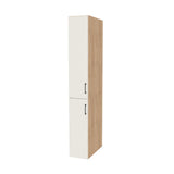 12" Wide Tall Pantry Cabinet - (Ply Wood Boxes - Flat Panel Doors) 24 D