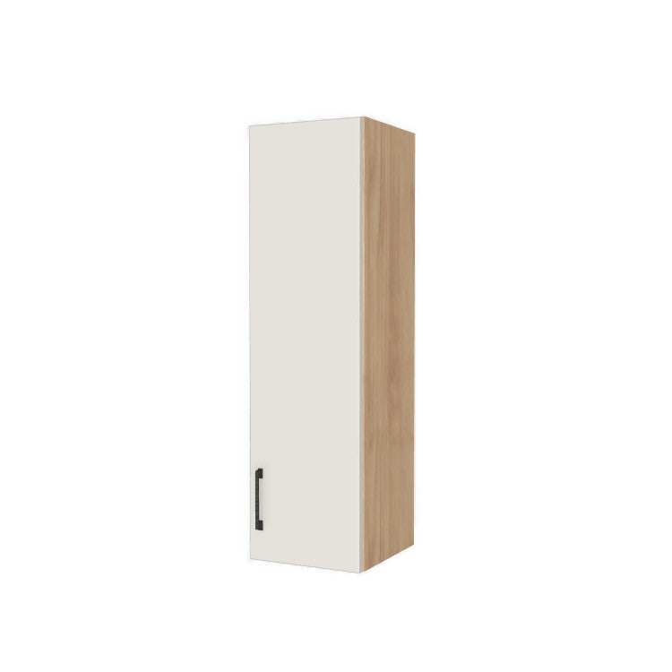 12" Wide x 42" High Wall Cabinet - (Ply Wood Boxes - Flat Panel Doors)