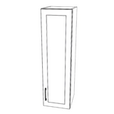 12" Wide x 42" High Wall Cabinet - Painted Doors