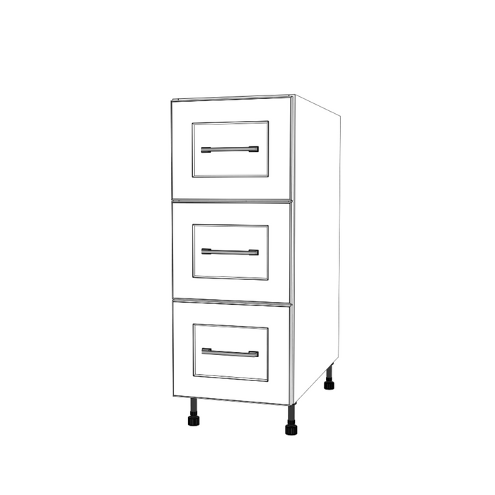 13" Wide Drawer Cabinet - Painted Doors