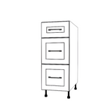 13" Wide Drawer Cabinet - Painted Doors