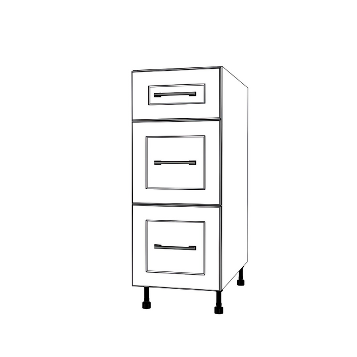 13" Wide Drawer Cabinet - Thermofoil Doors