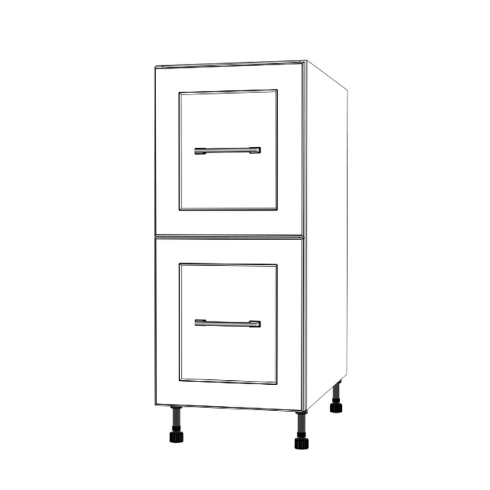 14" Wide Drawer Cabinet - Thermofoil Doors