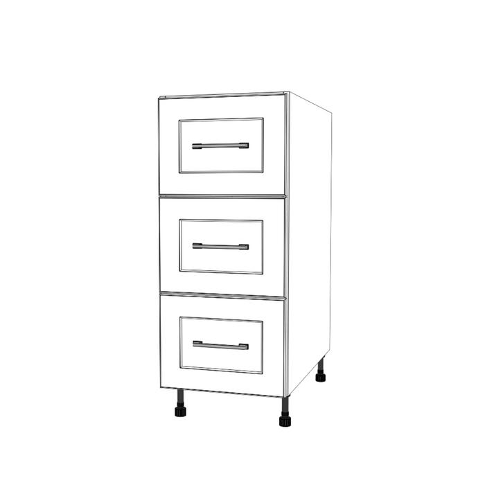 14" Wide Drawer Cabinet - Thermofoil Doors