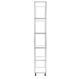 15" Wide Tall Pantry Cabinet - Painted Doors