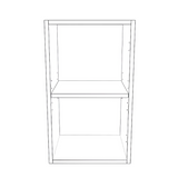 14" Wide x 24" High Wall Cabinet - Thermofoil Doors