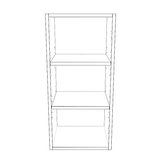 14" Wide x 30" High Wall Cabinet - Painted Doors