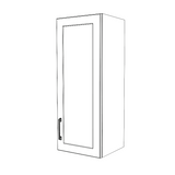 14" Wide x 36" High Wall Cabinet - Painted Doors