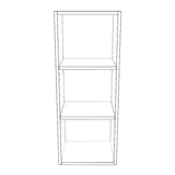 14" Wide x 36" High Wall Cabinet - Thermofoil Doors