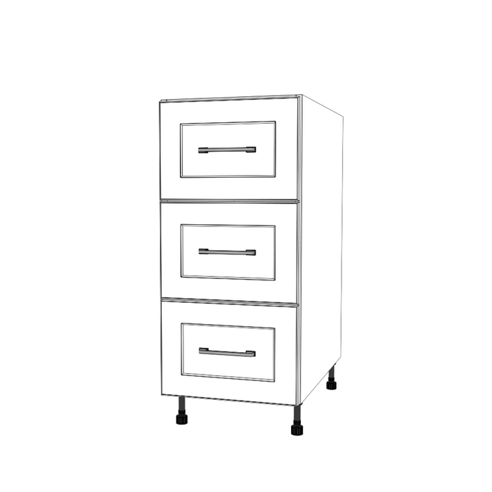 15" Wide Drawer Cabinet - Thermofoil Doors