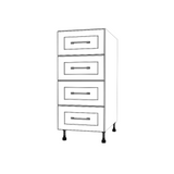 15" Wide Drawer Cabinet - Thermofoil Doors