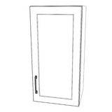 15" Wide x 30" High Wall Cabinet - Painted Doors