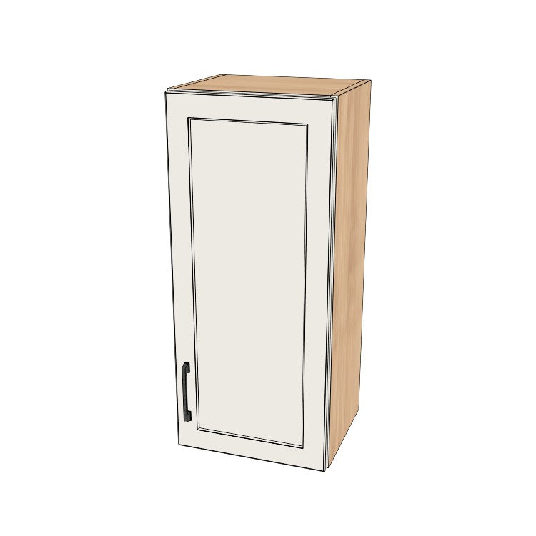15" Wide x 34" High Wall Cabinet - (Ply Wood Boxes - Thermofoil Doors)