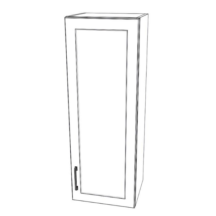 15" Wide x 42" High Wall Cabinet - Thermofoil Doors