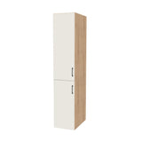 16" Wide Tall Pantry Cabinet - (Ply Wood Boxes - Flat Panel Doors) 24 D
