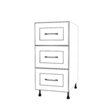 16" Wide Drawer Cabinet - Thermofoil Doors