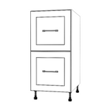 16" Wide Drawer Cabinet - Painted Doors