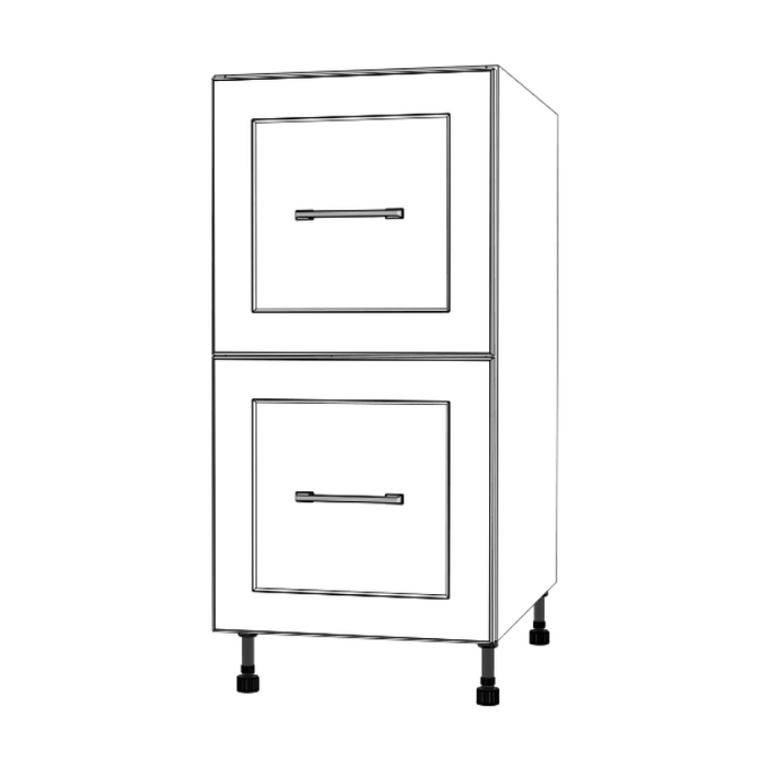 16" Wide Drawer Cabinet - Painted Doors