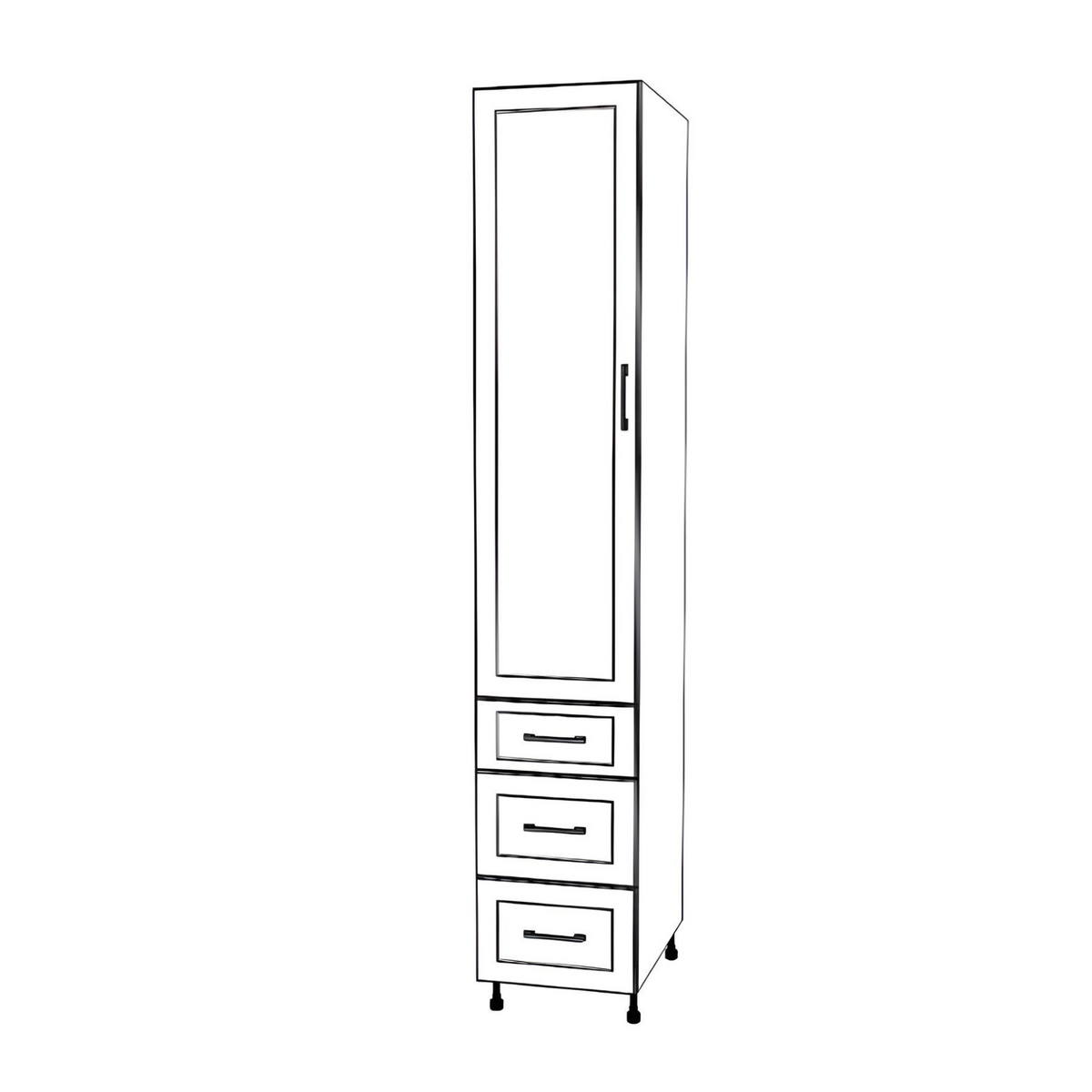 16-wide-tall-pantry-cabinet-with-drawers-rti-cabinets