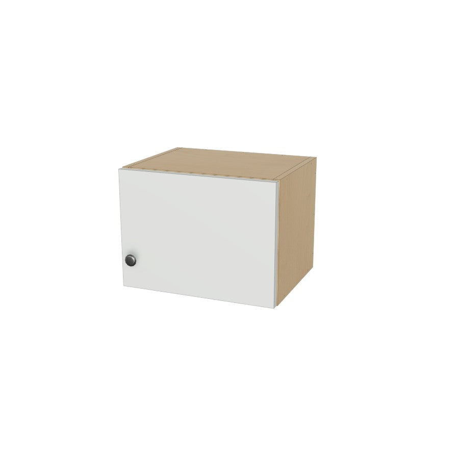 16" Wide x 12" High Wall Cabinet - (Ply Wood Boxes - Flat Panel Doors)