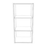 16" Wide x 34" High Wall Cabinet - Painted Doors