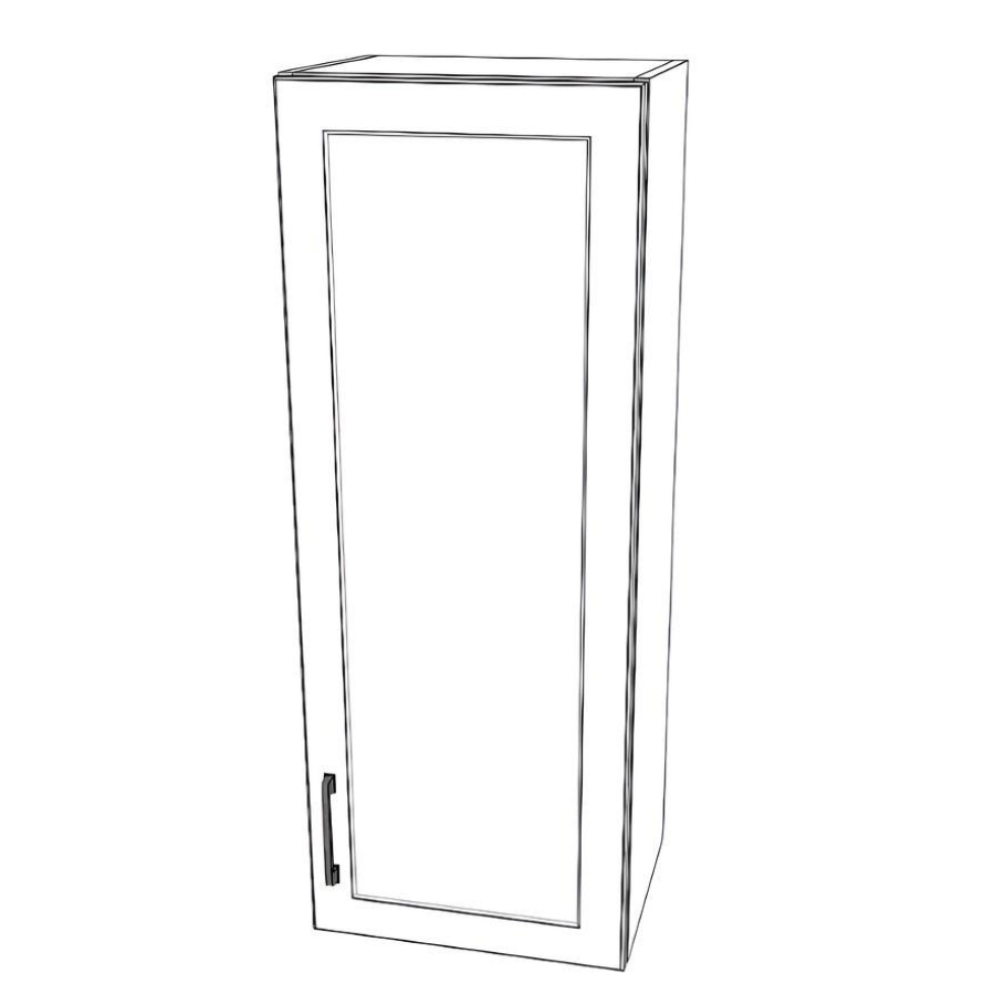 16" Wide x 42" High Wall Cabinet - Painted Doors