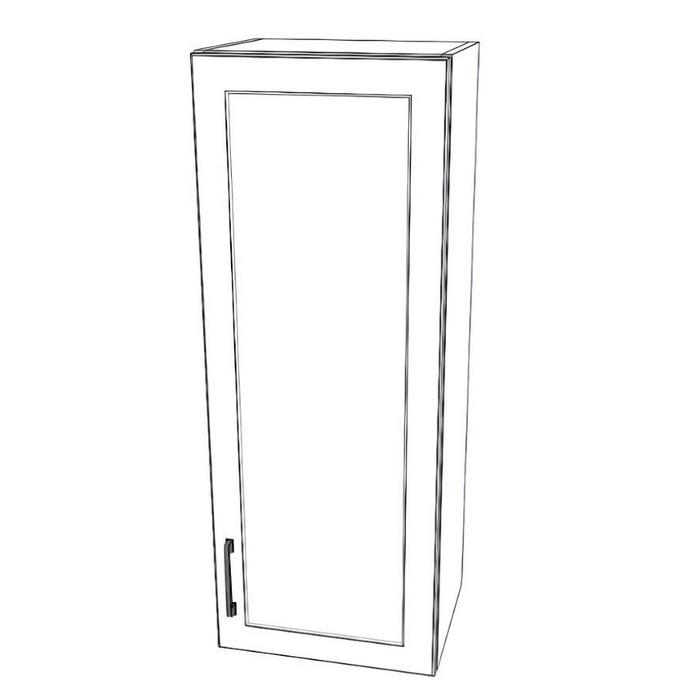 16" Wide x 42" High Wall Cabinet - Thermofoil Doors