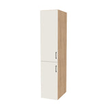 17" Wide Tall Pantry Cabinet - (Ply Wood Boxes - Flat Panel Doors) 24 D