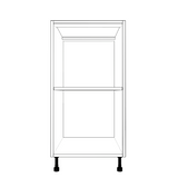 17" Wide Base Cabinet - Painted Doors