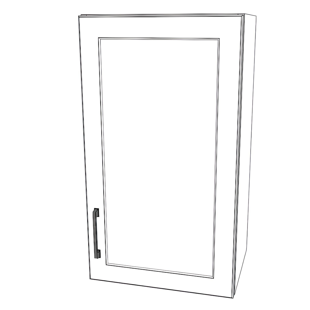 17" Wide x 30" High Wall Thermofoil Doors — RTI