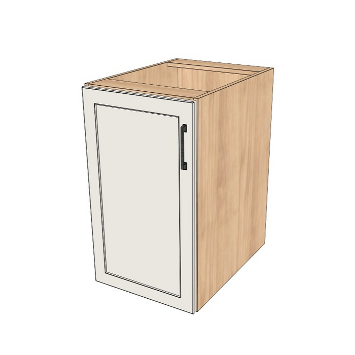 18" Wide Base Cabinet - (Ply Wood Boxes - Thermofoil Doors)