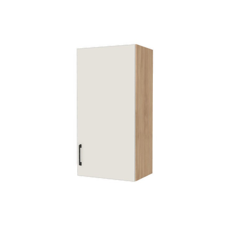 18" Wide x 36" High Wall Cabinet - (Ply Wood Boxes - Flat Panel Doors)