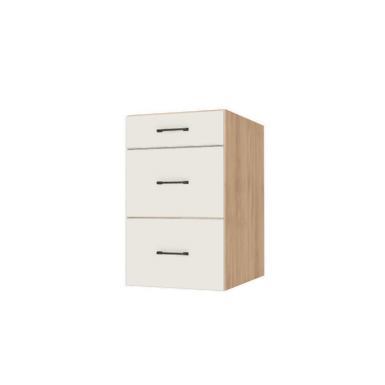 19" Wide Drawer Cabinet - (Ply Wood Boxes - Flat Panel Doors)