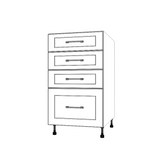 19" Wide Drawer Cabinet - Thermofoil Doors