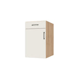 19" Wide Base Cabinet With Drawer On Top - (Ply Wood Boxes - Flat Panel Doors)