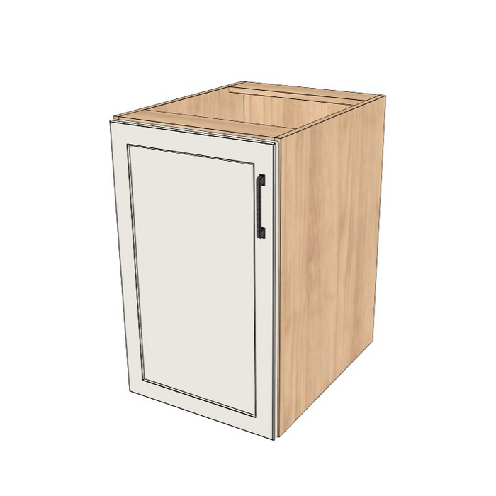 19" Wide Base Cabinet - (Ply Wood Boxes - Thermofoil Doors)