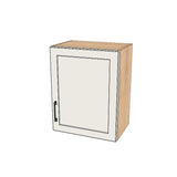 19" Wide x 24" High Wall Cabinet - (Hardrock Maple Melamine Boxes - Thermofoil Doors)