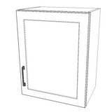 19" Wide x 24" High Wall Cabinet - Thermofoil Doors