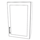 19" Wide x 30" High Wall Cabinet - Painted Doors