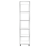 21" Wide Tall Pantry Cabinet - Painted Doors