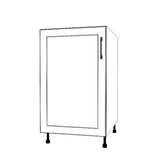 20" Wide Base Cabinet - Painted Doors