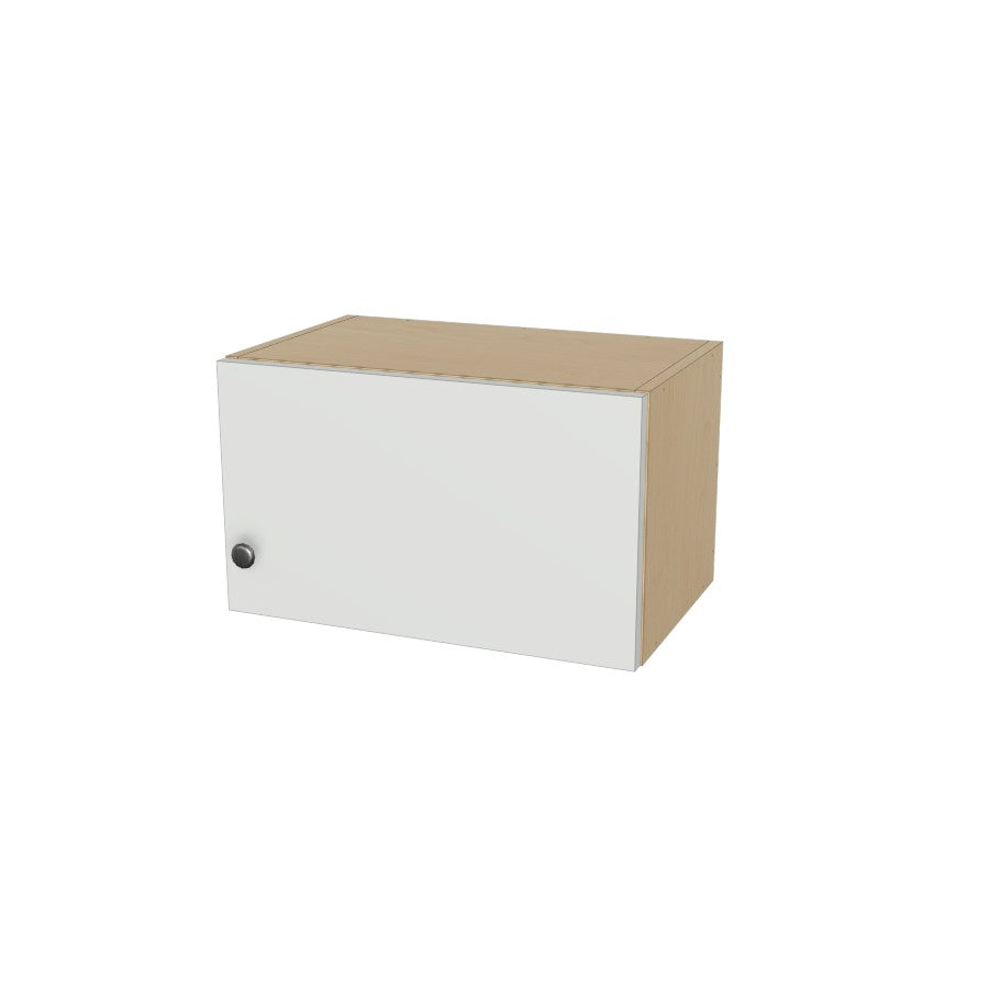 20" Wide x 12" High Wall Cabinet - (Hardrock Maple Boxes - Flat Panel Doors)