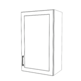 20" Wide x 34" High Wall Cabinet - Thermofoil Doors