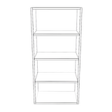 20" Wide x 42" High Wall Cabinet - Thermofoil Doors