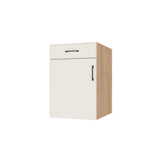 21" Wide Base Cabinet With Drawer On Top - (Ply Wood Boxes - Flat Panel Doors)