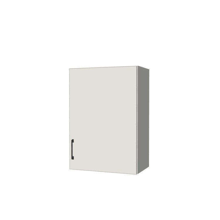 21" Wide x 30" High Wall Cabinet - (White Melamine Boxes - Flat Panel Doors)