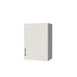 21" Wide x 30" High Wall Cabinet - (White Melamine Boxes - Flat Panel Doors)