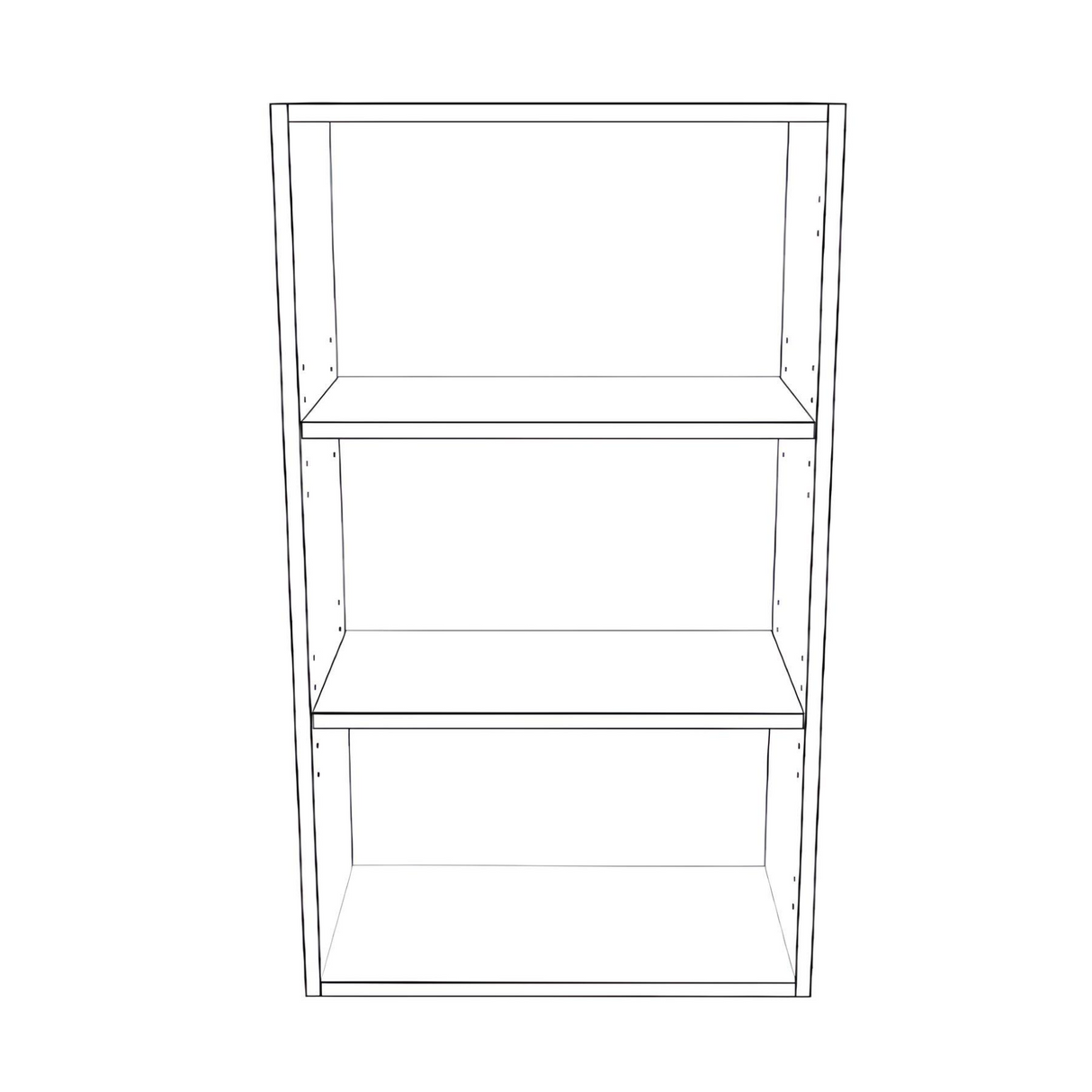 21" Wide x 36" High Wall Cabinet - Painted Doors