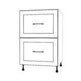 22" Wide Drawer Cabinet - Painted Doors